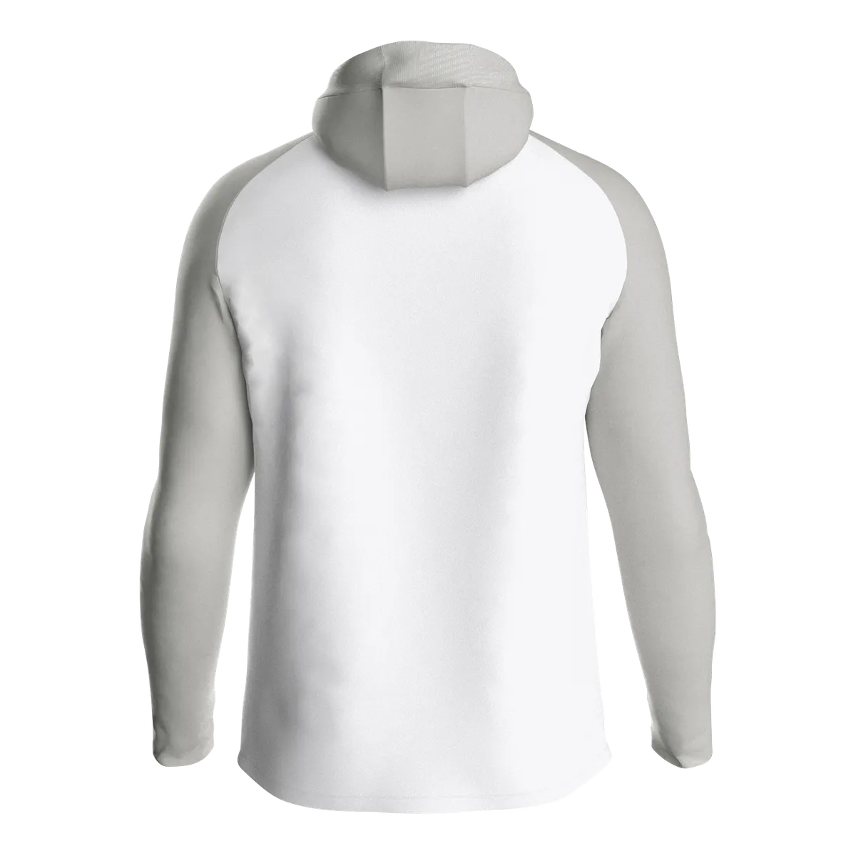 JAKO Kapuzenjacke Iconic Unisex weiß/soft grey/anthra light Rücken 