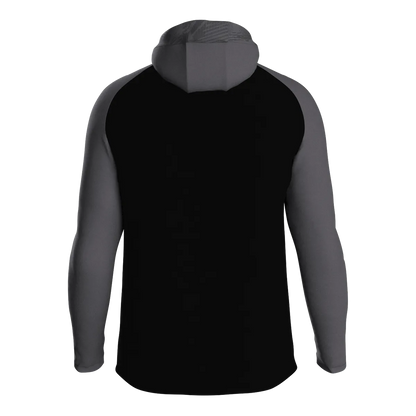 JAKO Kapuzenjacke Iconic Damen schwarz/anthrazit Rücken 