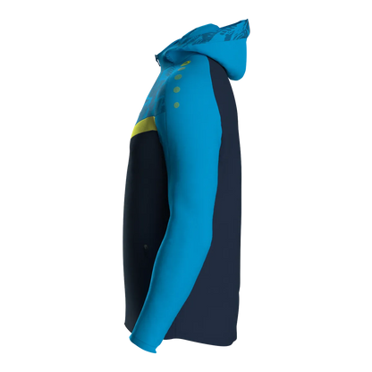 JAKO Kapuzenjacke Iconic Kinder marine/JAKO blau/neongelb Seite 