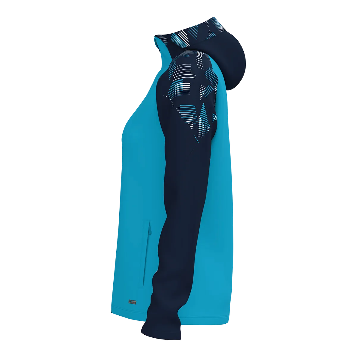 JAKO Kapuzenjacke Sonic Damen aqua/marine Seite 