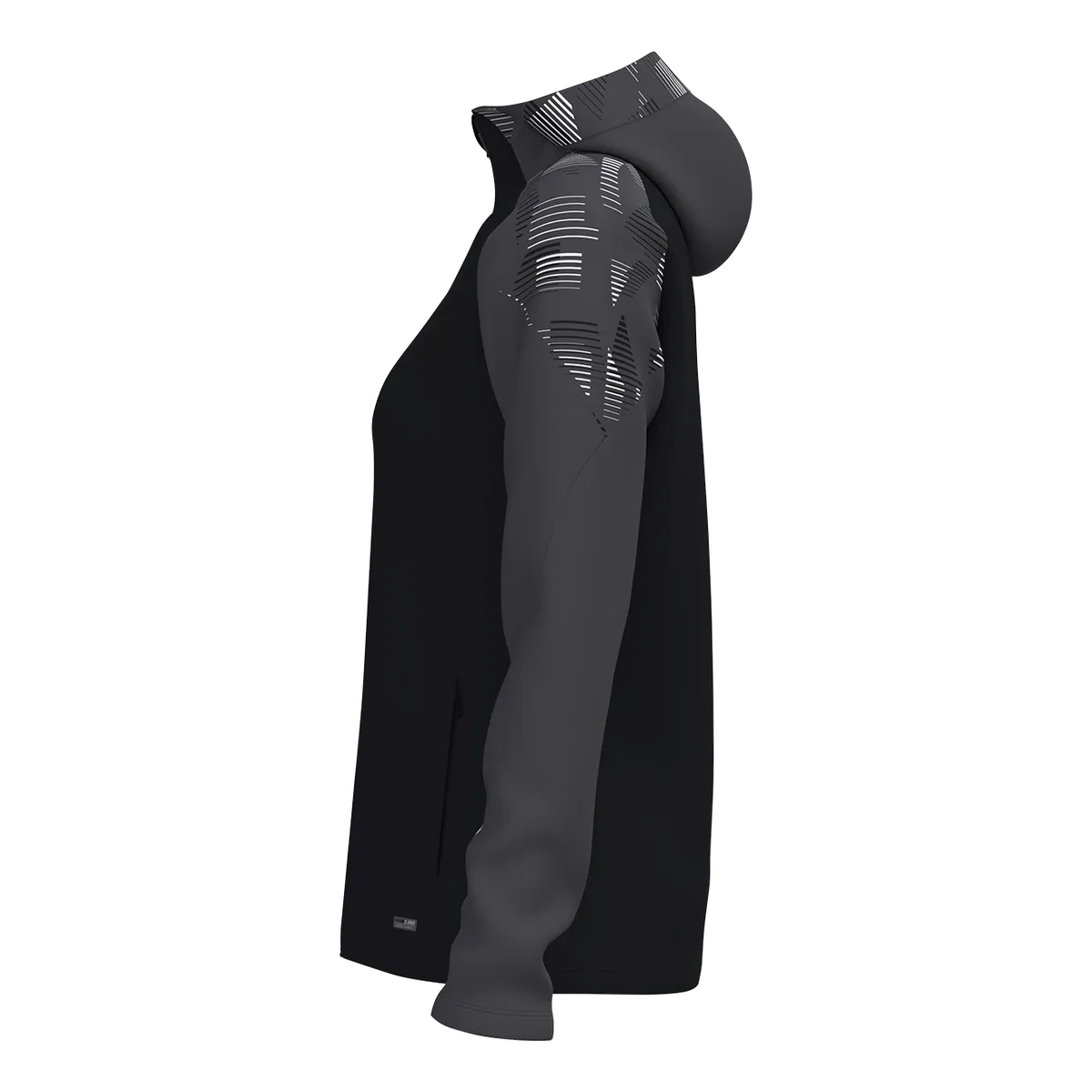 JAKO Kapuzenjacke Sonic Damen schwarz/anthrazit Seite 