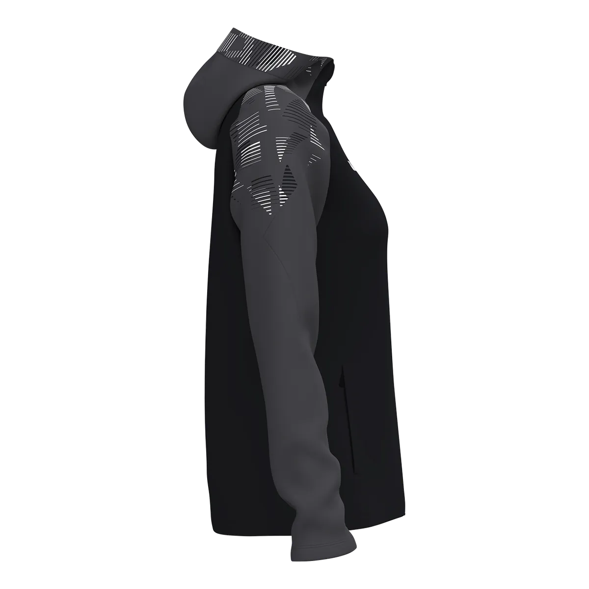 JAKO Kapuzenjacke Sonic Damen schwarz/anthrazit Seite 