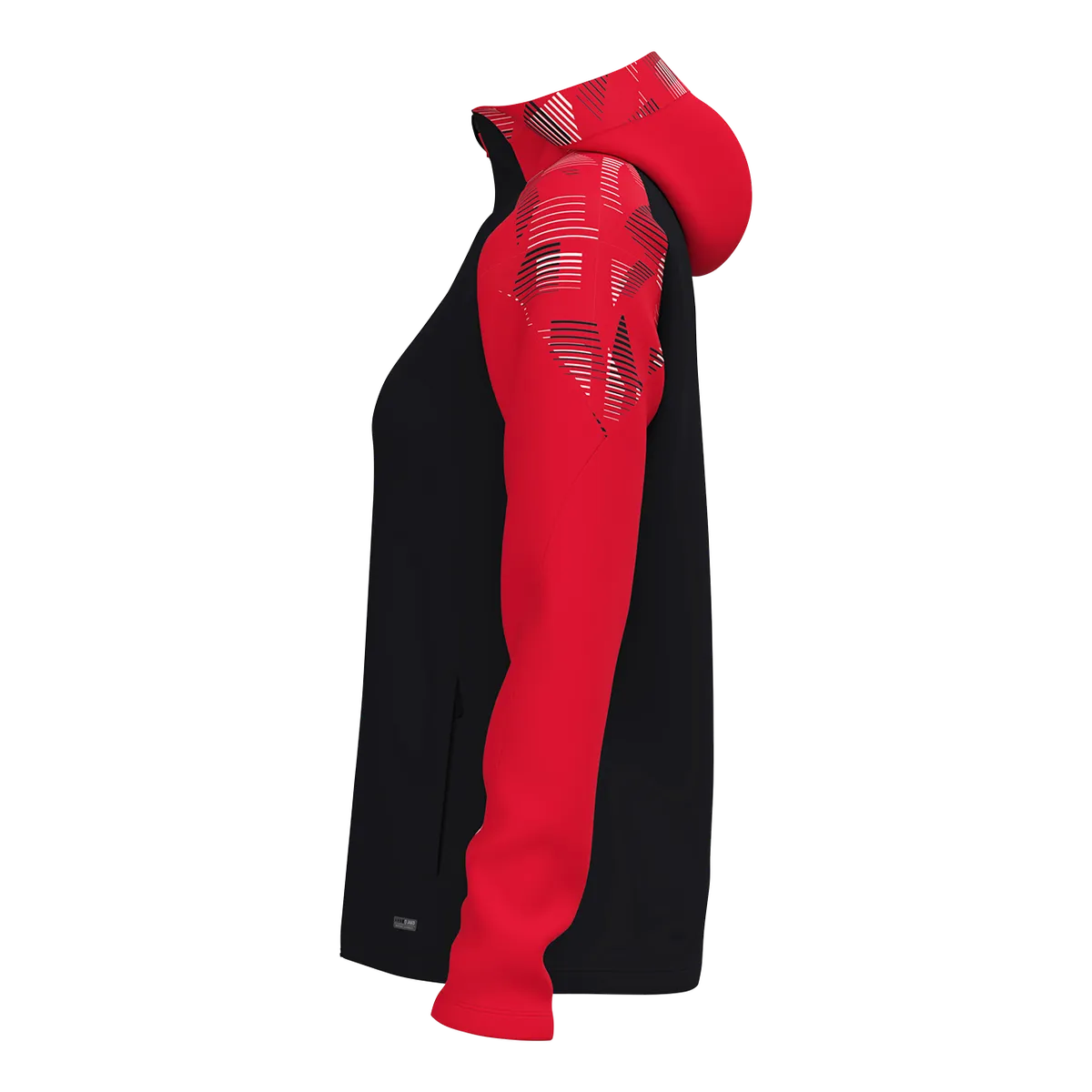 JAKO Kapuzenjacke Sonic Damen schwarz/rot Seite 