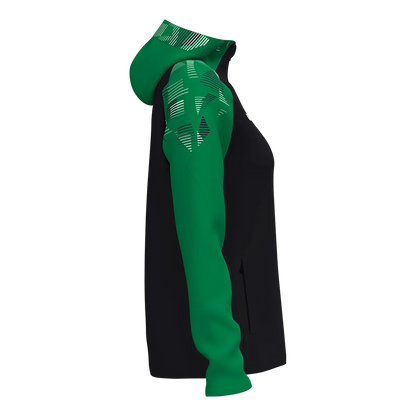 JAKO Kapuzenjacke Sonic Damen schwarz/grün Seite 