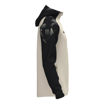 JAKO Kapuzenjacke Sonic Unisex off white/schwarz Seite 