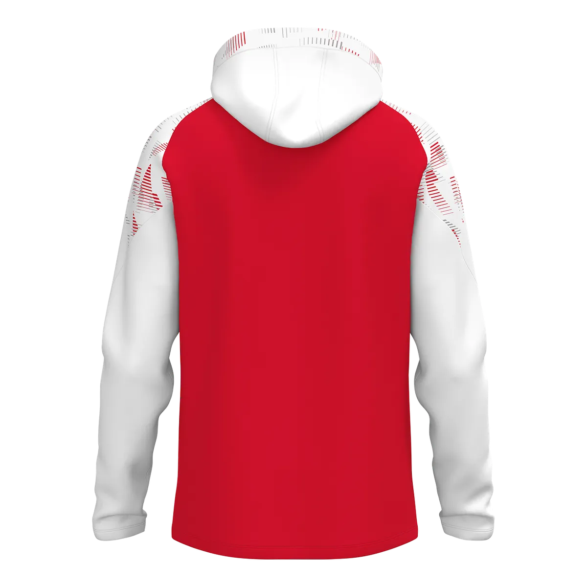 JAKO Kapuzenjacke Sonic Unisex rot/weiß Rücken 