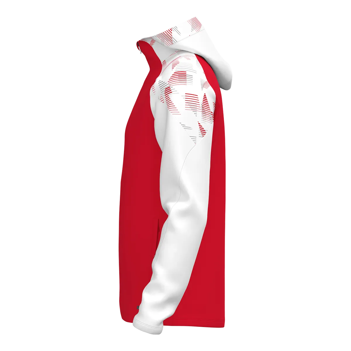 JAKO Kapuzenjacke Sonic Kinder rot/weiß Seite 
