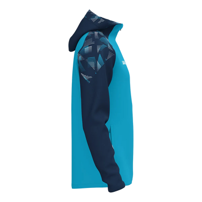 JAKO Kapuzenjacke Sonic Unisex aqua/marine Seite 