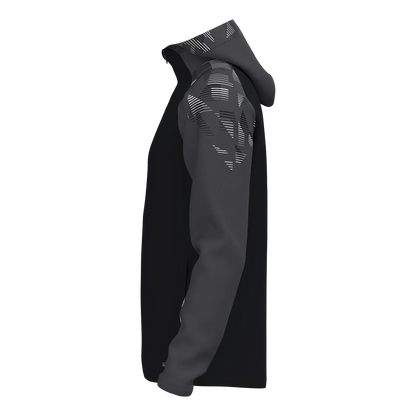 JAKO Kapuzenjacke Sonic Unisex schwarz/anthrazit Seite 