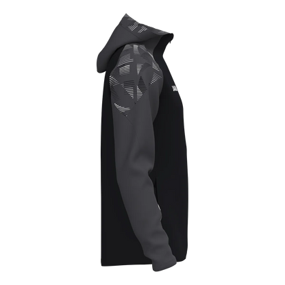 JAKO Kapuzenjacke Sonic Unisex schwarz/anthrazit Seite 