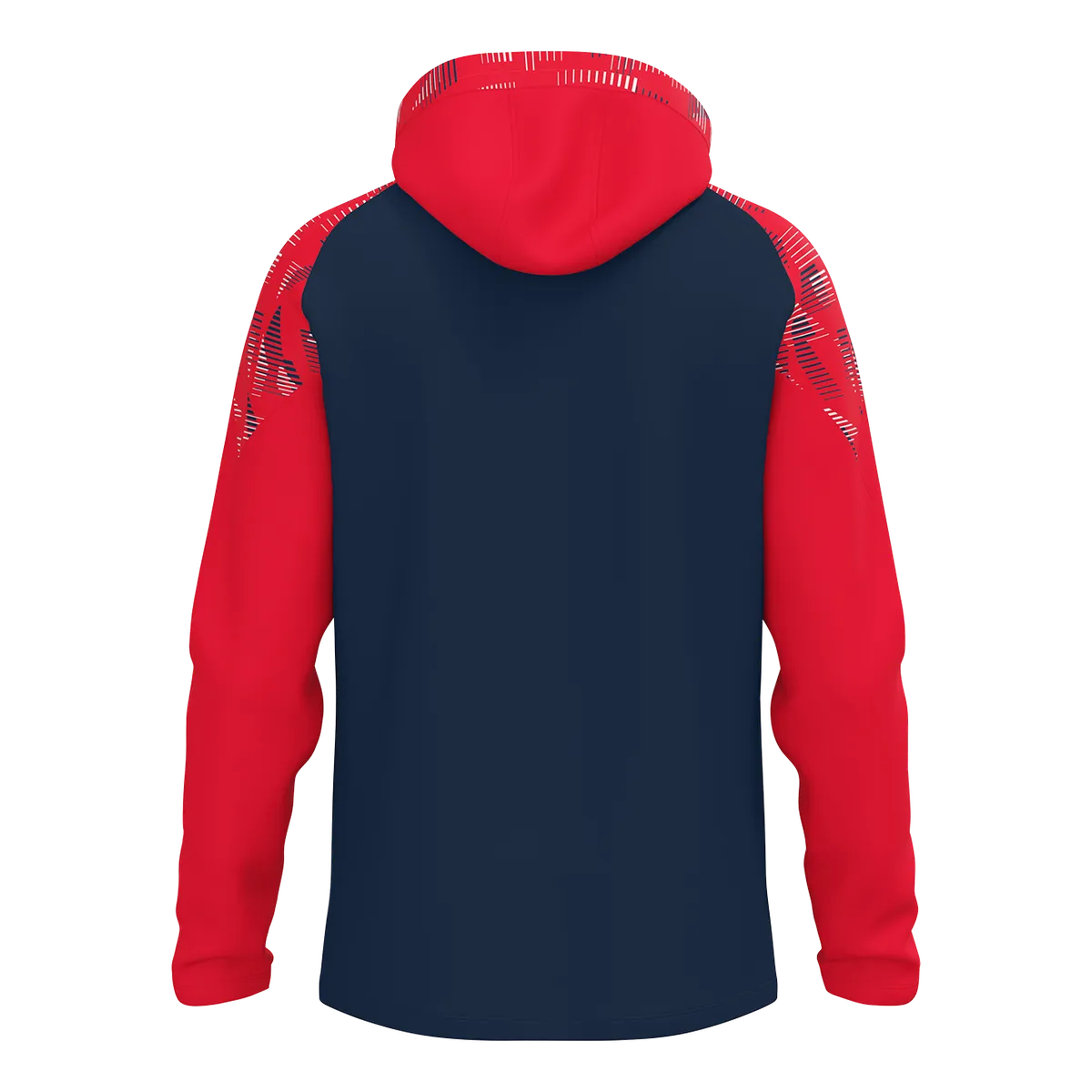 JAKO Kapuzenjacke Sonic Kinder marine/rot Rücken 