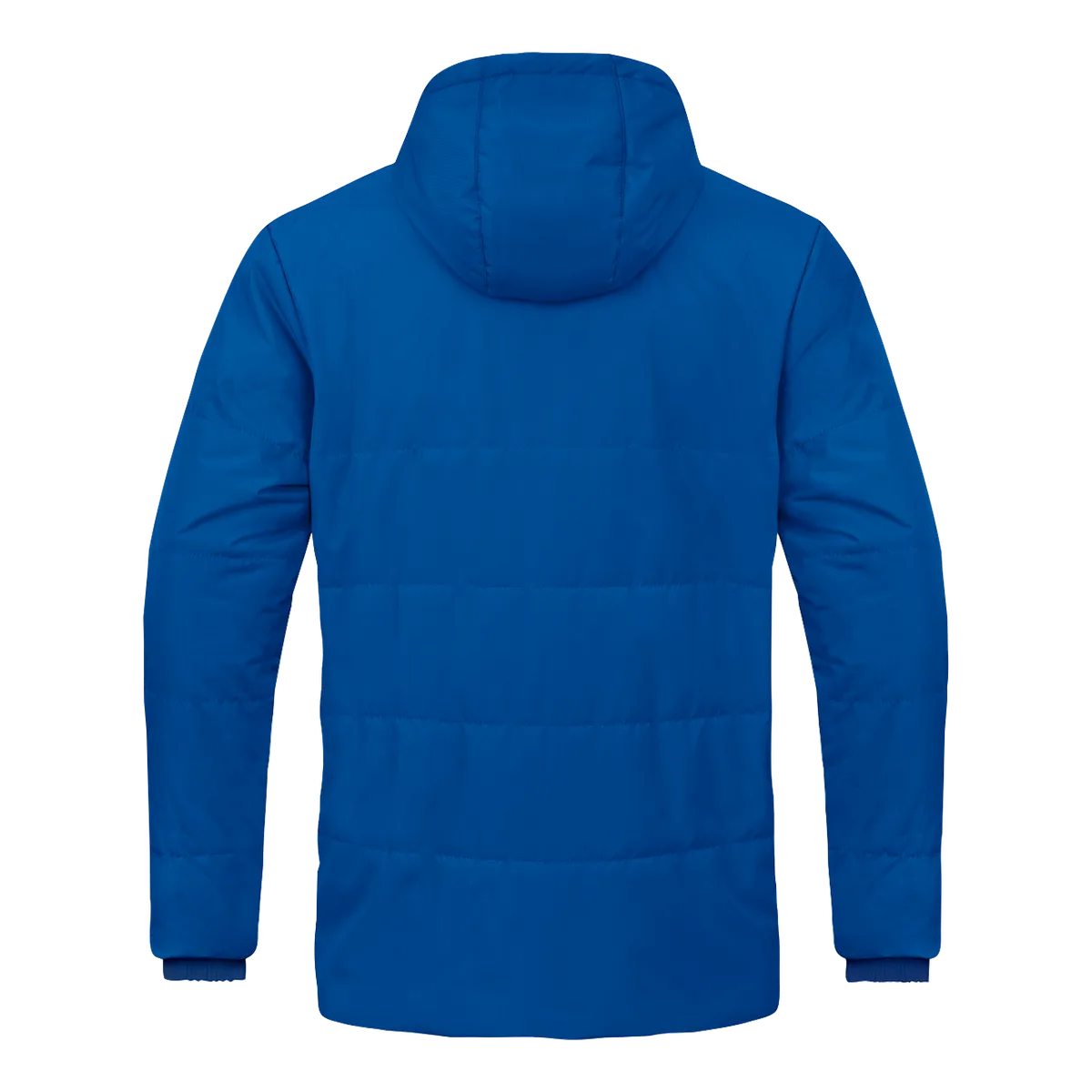 JAKO Winterjacke Coachjacke One mit Kapuze Unisex royal Rücken 