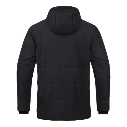 JAKO Winterjacke Coachjacke One mit Kapuze Kinder schwarz Rücken 