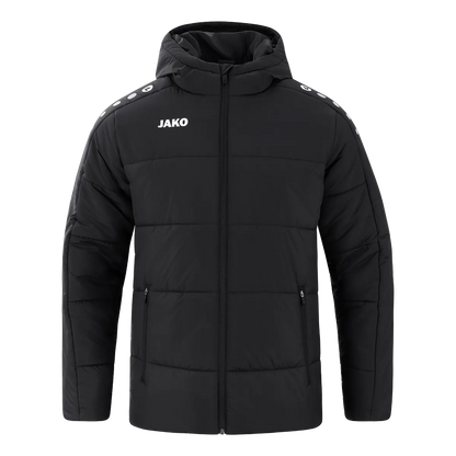 JAKO Winterjacke Steppjacke One Kinder schwarz Front 