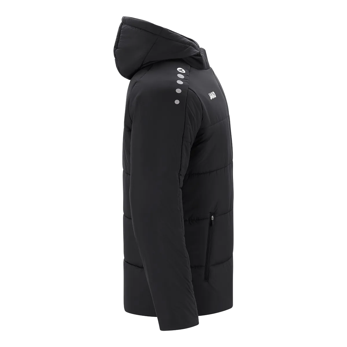 JAKO Winterjacke Steppjacke One Unisex schwarz Seite 