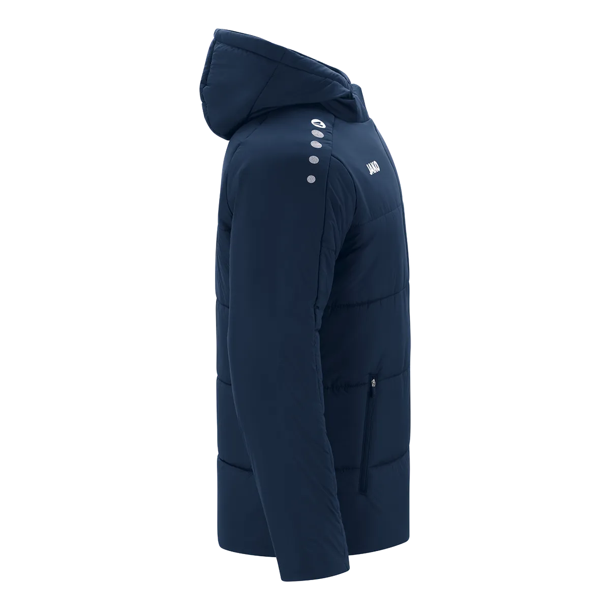 JAKO Winterjacke Steppjacke One Kinder marine Seite 