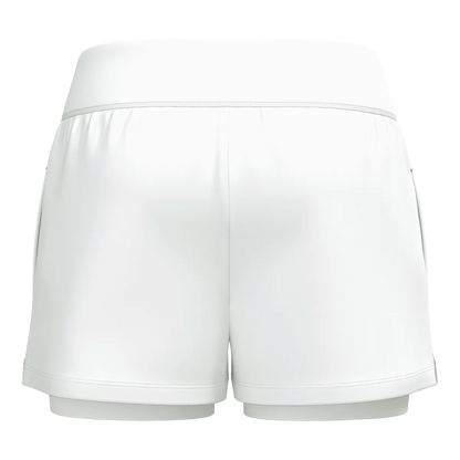 JAKO Short 2-in-1 One Damen weiß Rücken 