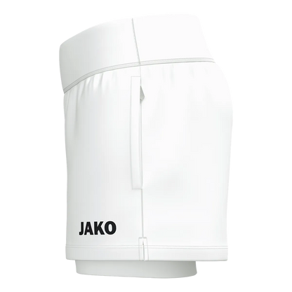JAKO Short 2-in-1 One Damen weiß Seite 