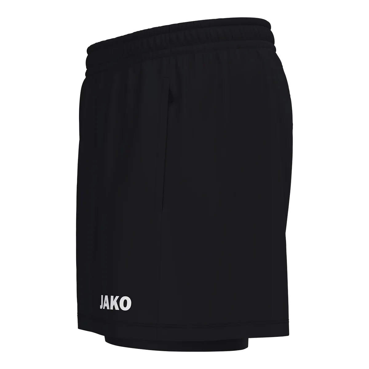 JAKO Short 2-in-1 One Unisex schwarz Seite 