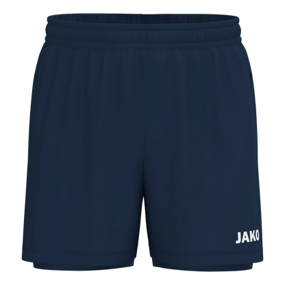 JAKO Short 2-in-1 One Unisex marine Front 
