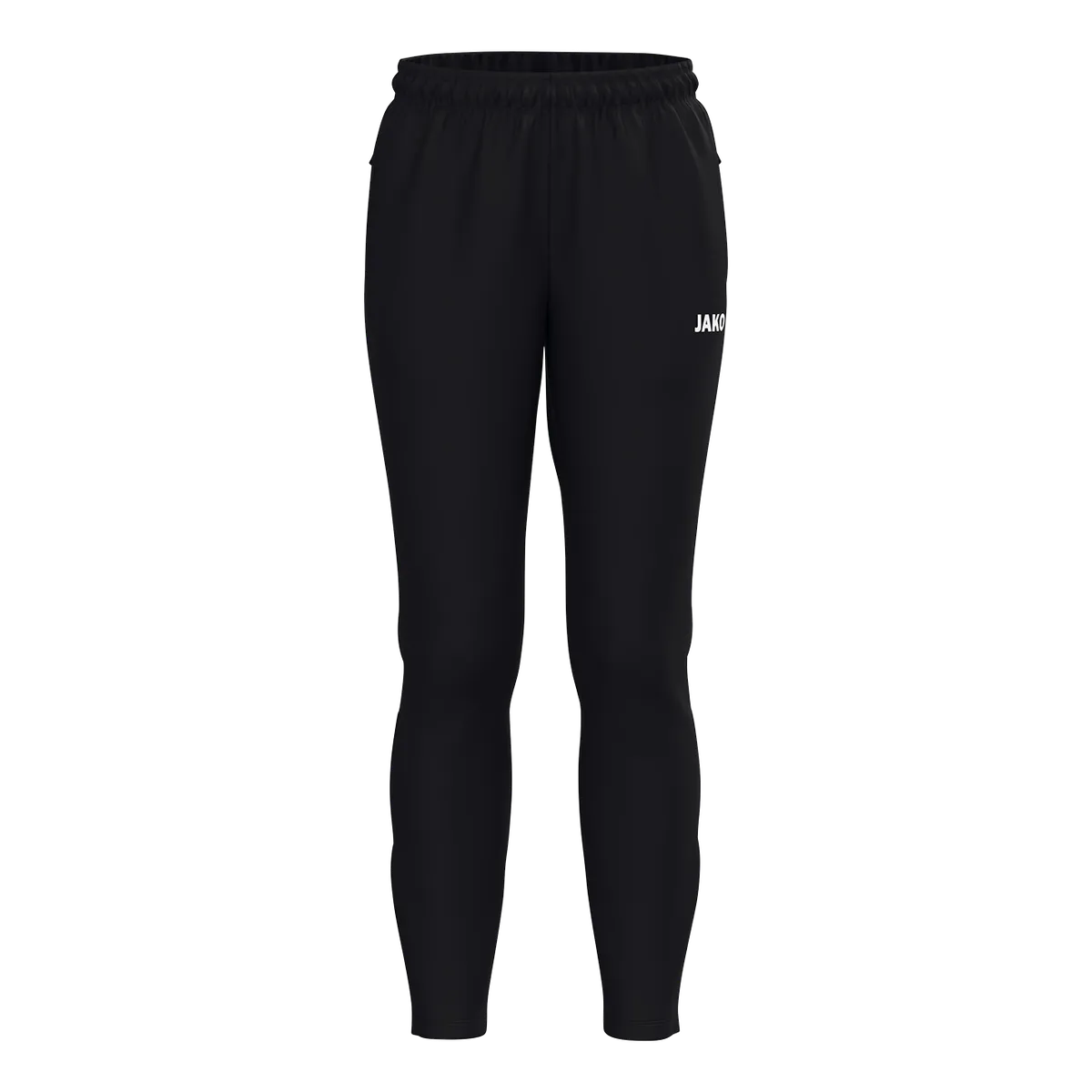 JAKO Trainingshose One Langgrößen Damen schwarz Front #farbe_schwarz