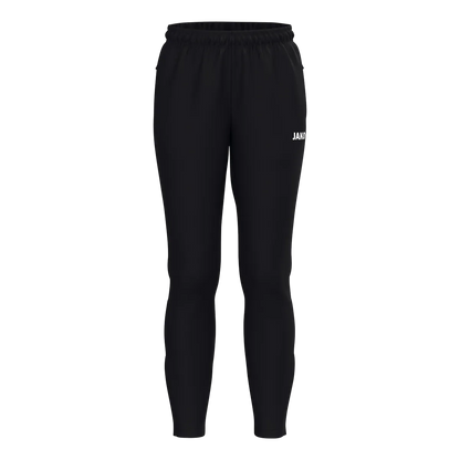 JAKO Trainingshose One Kurzgrößen Damen schwarz Front 