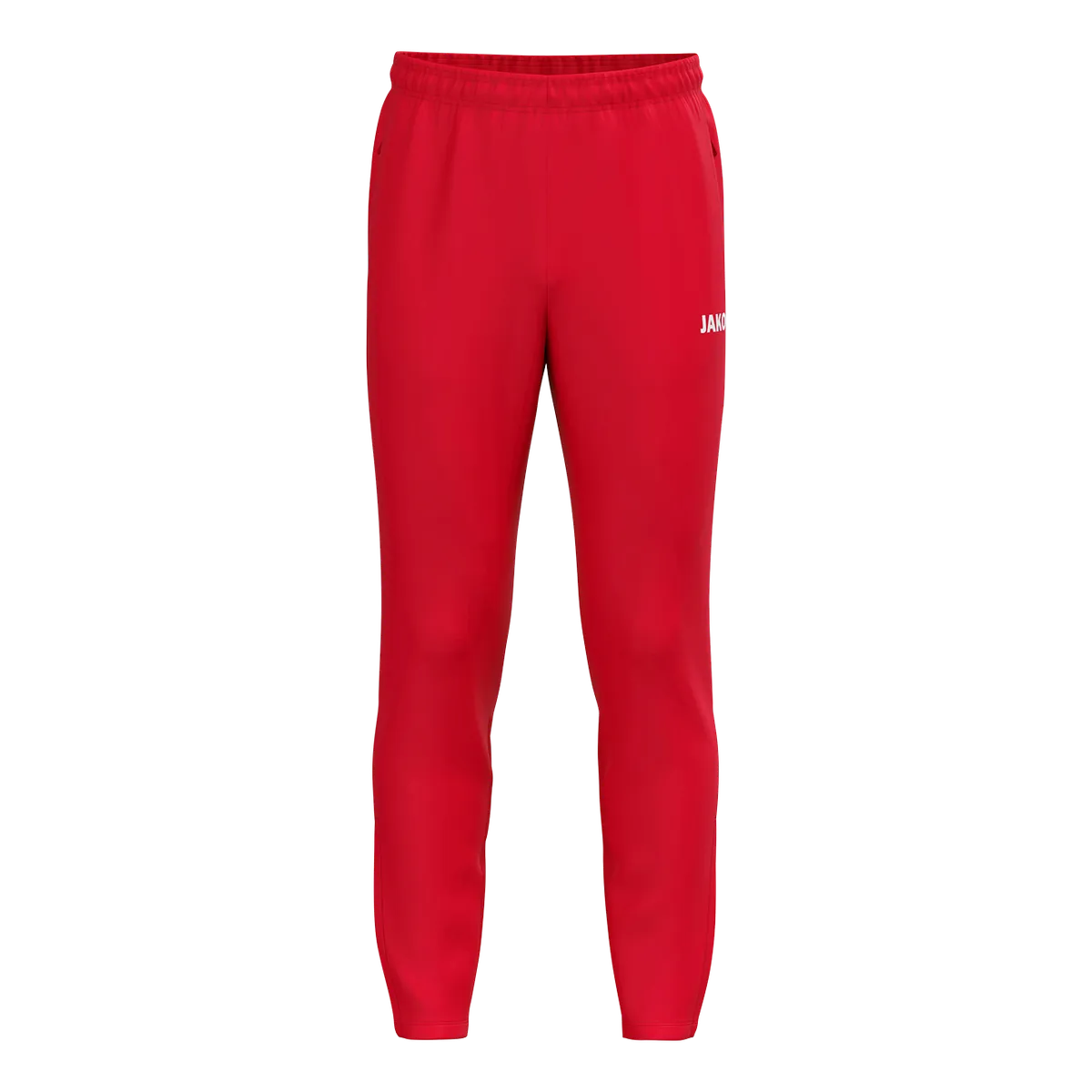 JAKO Trainingshose One Kinder rot Front 