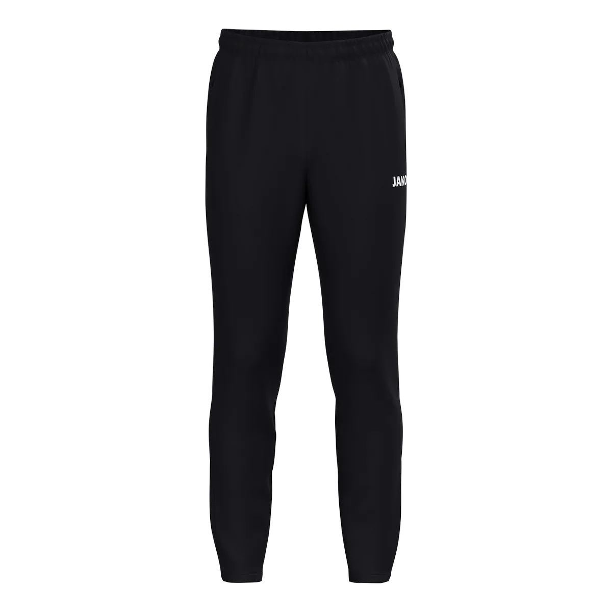 JAKO Trainingshose One Kinder schwarz Front #farbe_schwarz