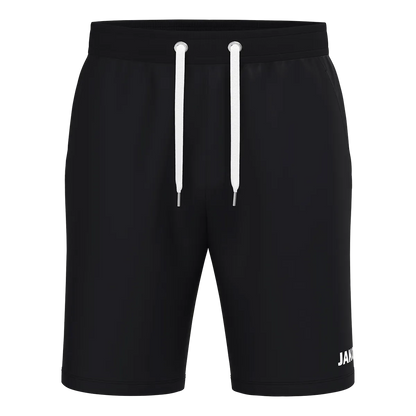 JAKO Short Jogging One Cotton Kinder schwarz Front 