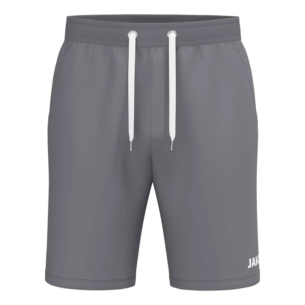 JAKO Short Jogging One Cotton Unisex grau Front 