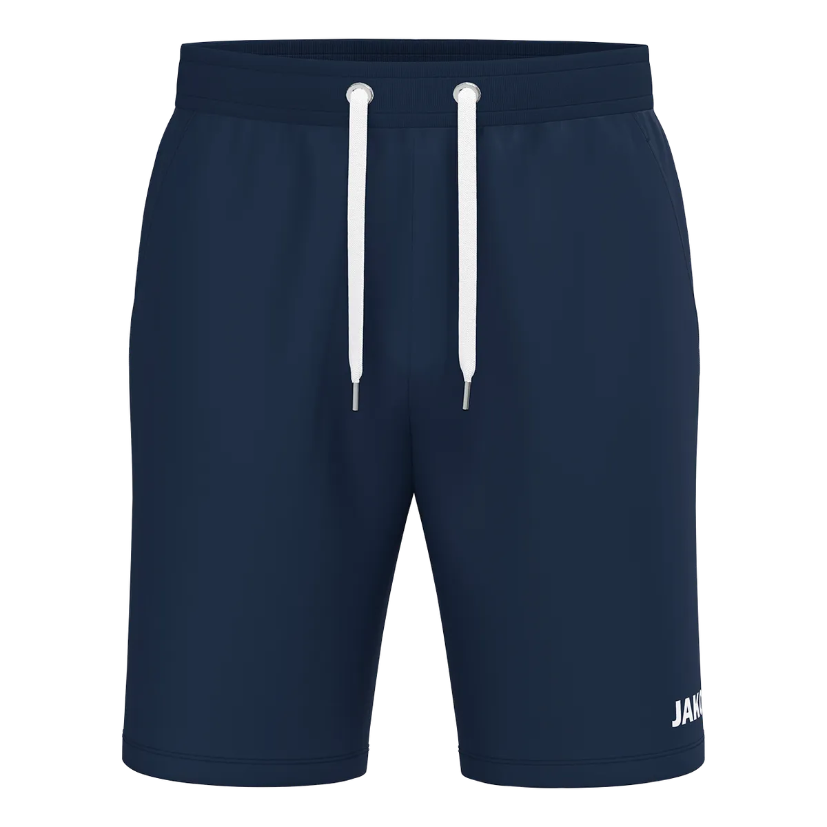 JAKO Short Jogging One Cotton Unisex marine Front 