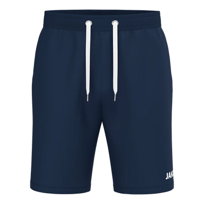 JAKO Short Jogging One Cotton Unisex marine Front 
