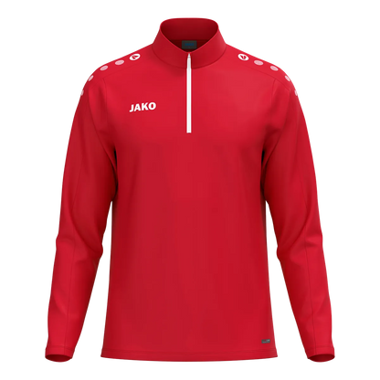 JAKO Aufwärmshirt ONE Langarm Kinder rot Front 