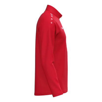 JAKO Aufwärmshirt ONE Langarm Kinder rot Seite 