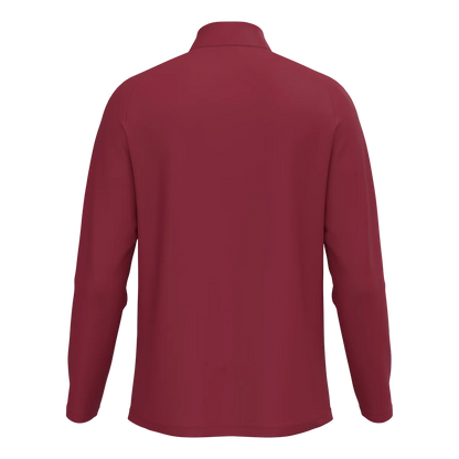 JAKO Aufwärmshirt ONE Langarm Unisex bordeaux Rücken 