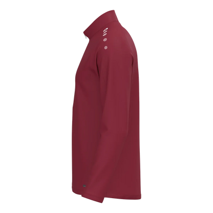 JAKO Aufwärmshirt ONE Langarm Unisex bordeaux Seite 