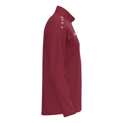 JAKO Aufwärmshirt ONE Langarm Unisex bordeaux Seite 