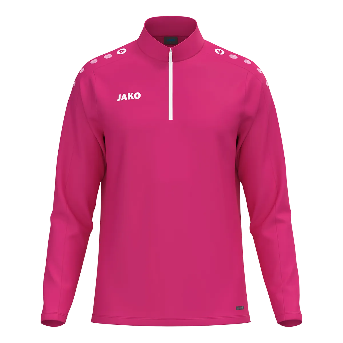 JAKO Aufwärmshirt ONE Langarm Kinder deep pink Front 