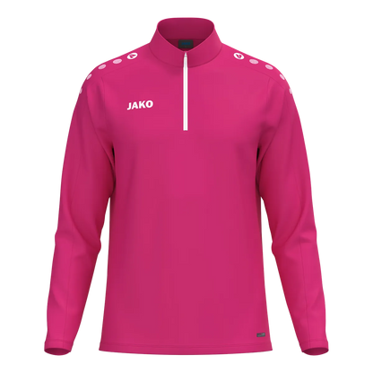 JAKO Aufwärmshirt ONE Langarm Kinder deep pink Front 