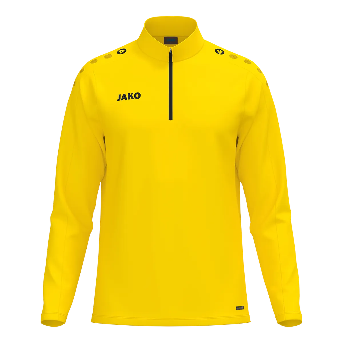 JAKO Aufwärmshirt ONE Langarm Kinder gelb Front 