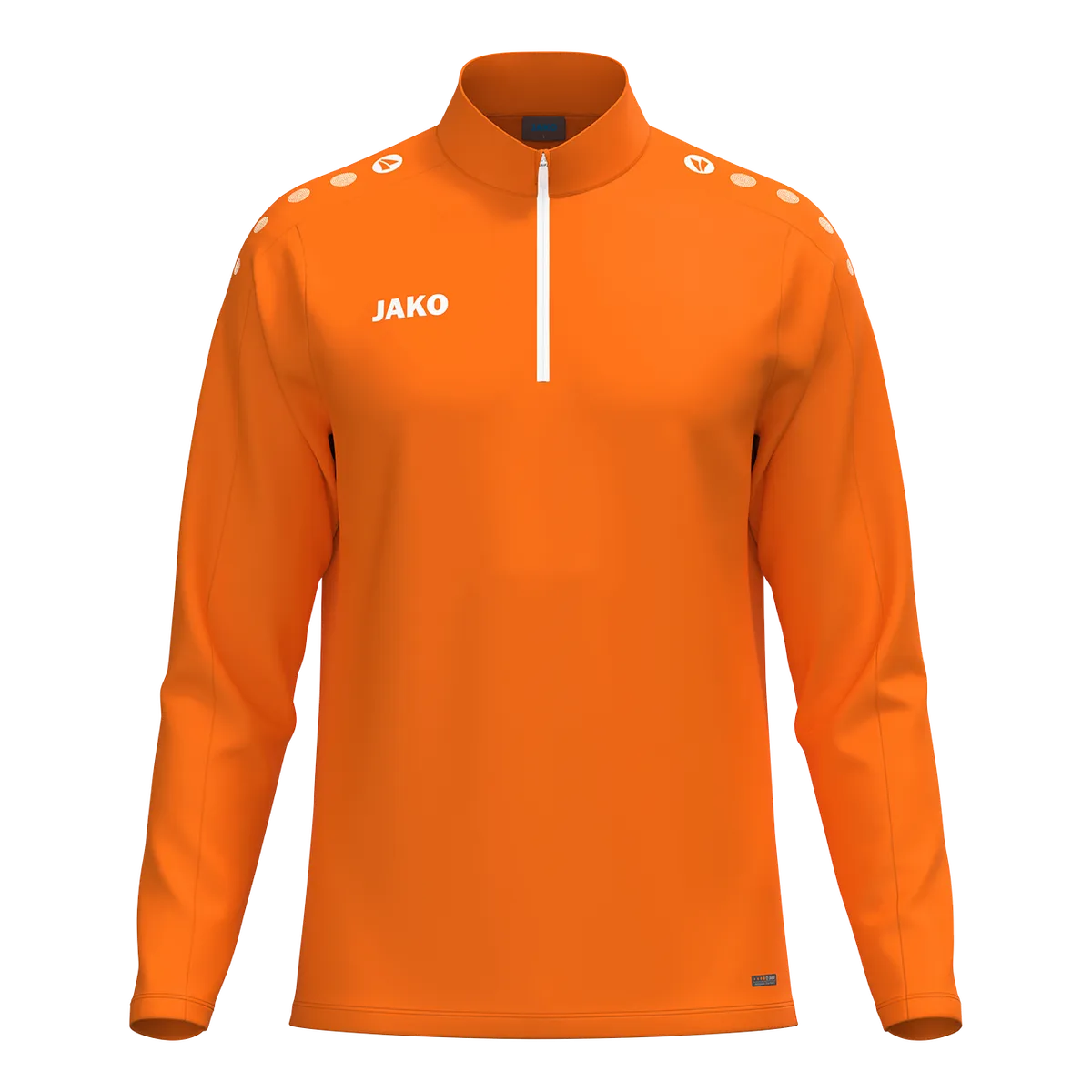 JAKO Aufwärmshirt ONE Langarm Unisex neonorange Front 