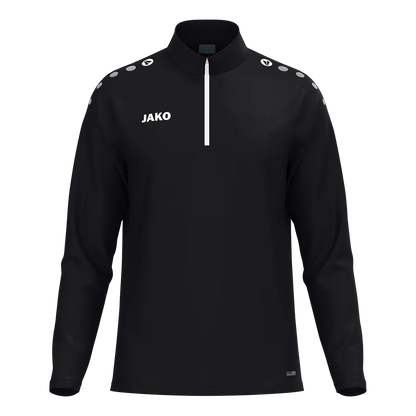 JAKO Aufwärmshirt ONE Langarm Kinder schwarz Front 