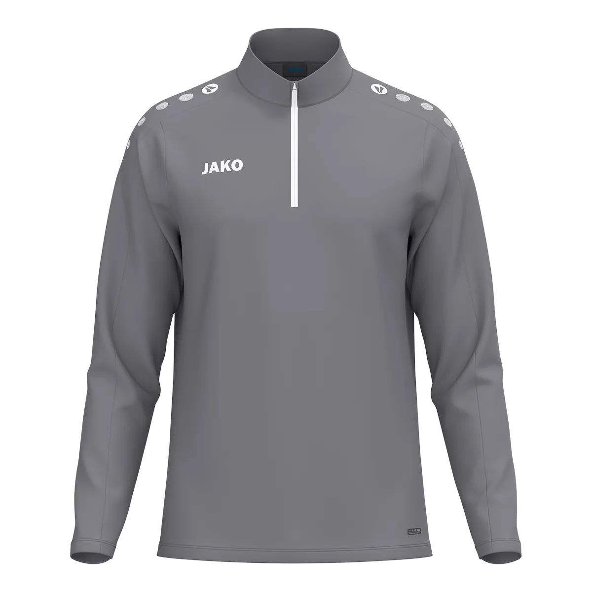 JAKO Aufwärmshirt ONE Langarm Unisex grau Front 