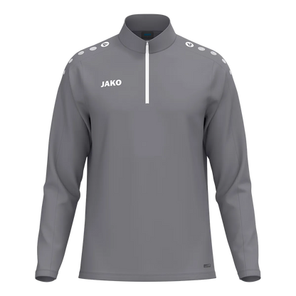 JAKO Aufwärmshirt ONE Langarm Kinder grau Front 