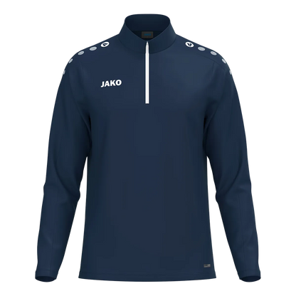JAKO Aufwärmshirt ONE Langarm Kinder marine Front 