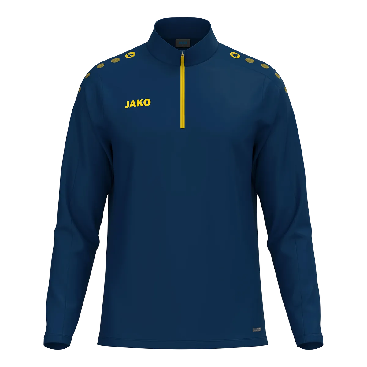 JAKO Aufwärmshirt ONE Langarm Kinder navy/citro Front 
