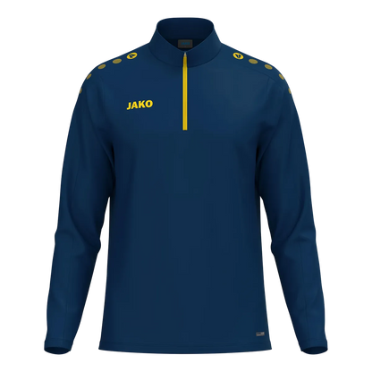 JAKO Aufwärmshirt ONE Langarm Kinder navy/citro Front 