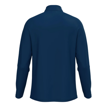 JAKO Aufwärmshirt ONE Langarm Unisex navy/citro Rücken 
