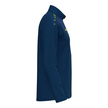 JAKO Aufwärmshirt ONE Langarm Unisex navy/citro Seite 