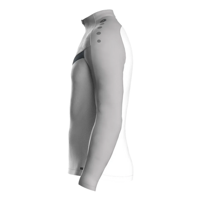 JAKO Aufwärmshirt Iconic Langarm Kinder weiß/soft grey/anthra light Seite 
